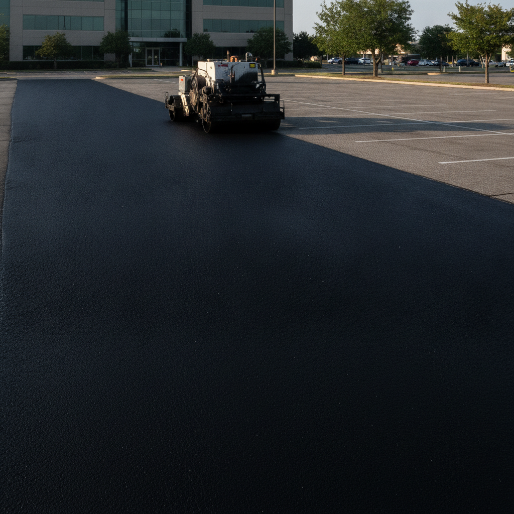 Commercial Sealcoating no face of people