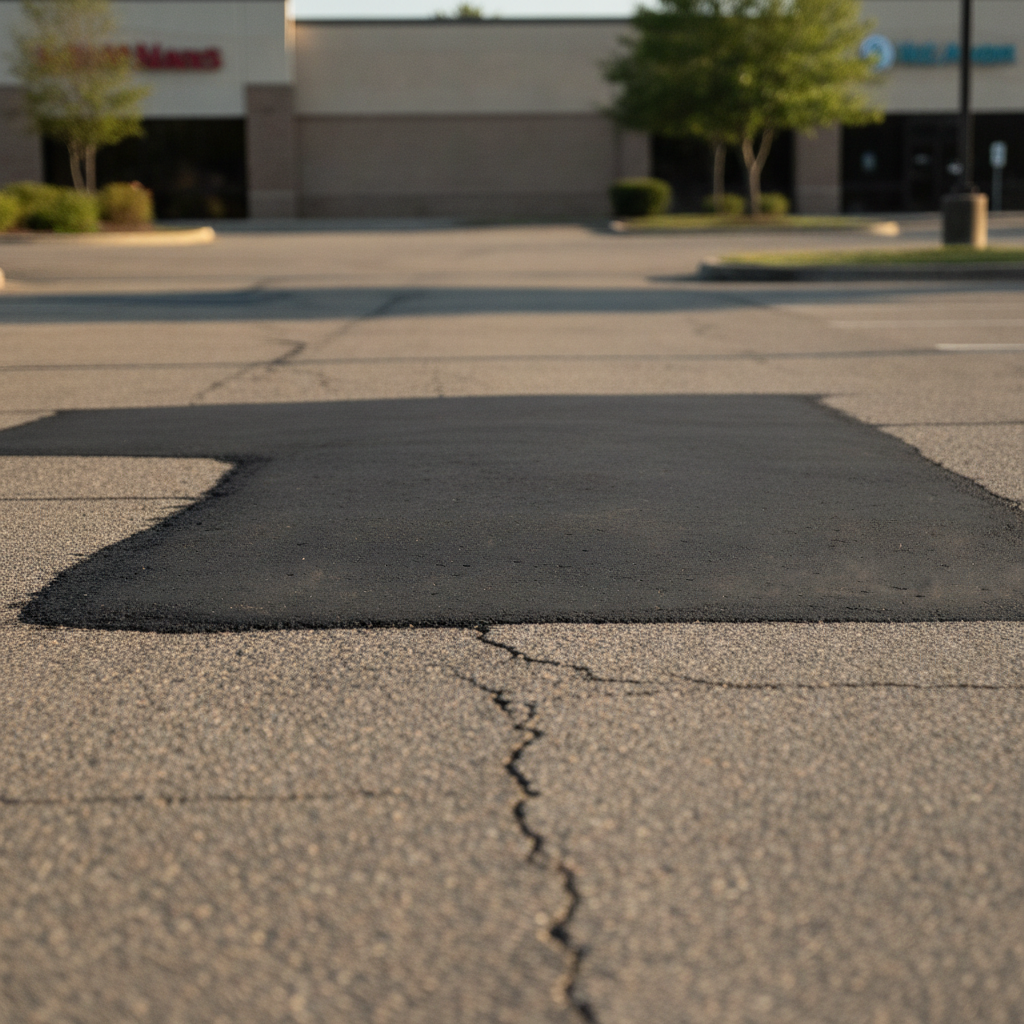 Pavement Patching dont show any people